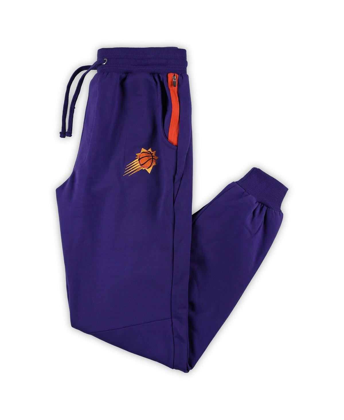 Mens Fanatics Branded Purple Phoenix Suns Big & Tall Jogger Pants Product Image