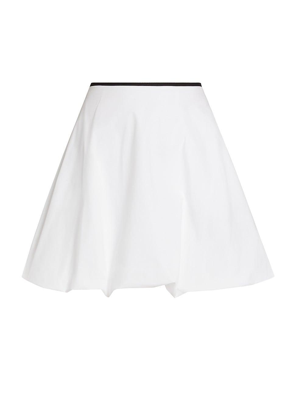 Womens Gathered Miniskirt Product Image