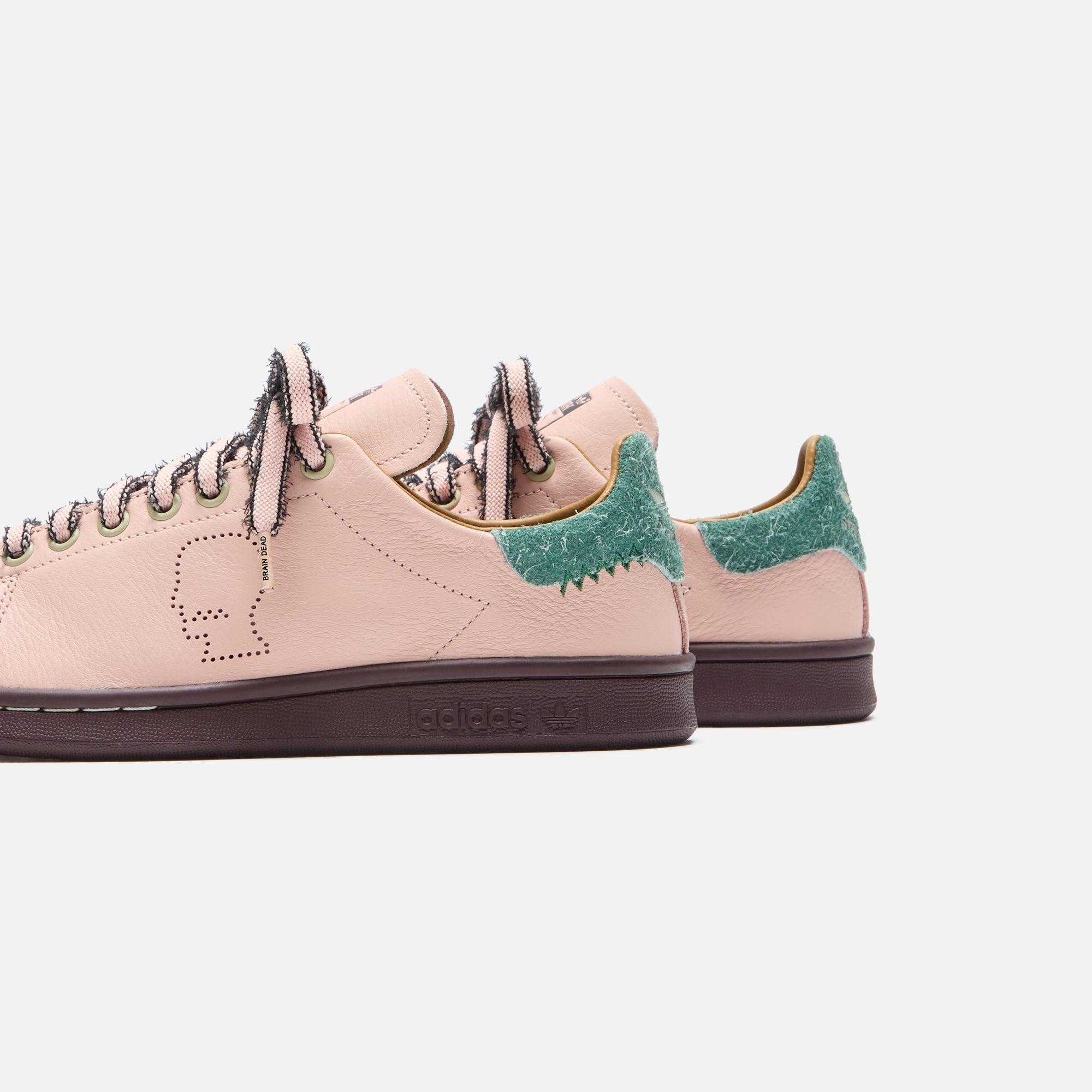 adidas x Brain Dead Stan Smith - Vapour Pink / Core Black / Mesa Male Product Image