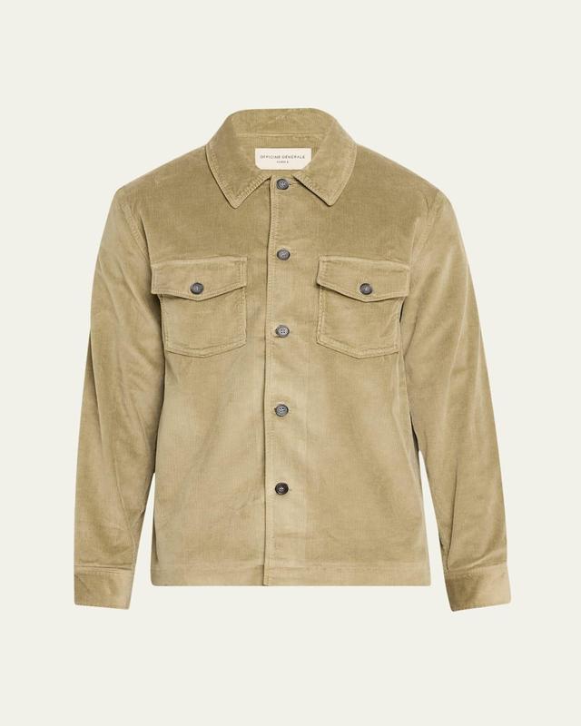 Mens Aylan Corduroy Overshirt Product Image