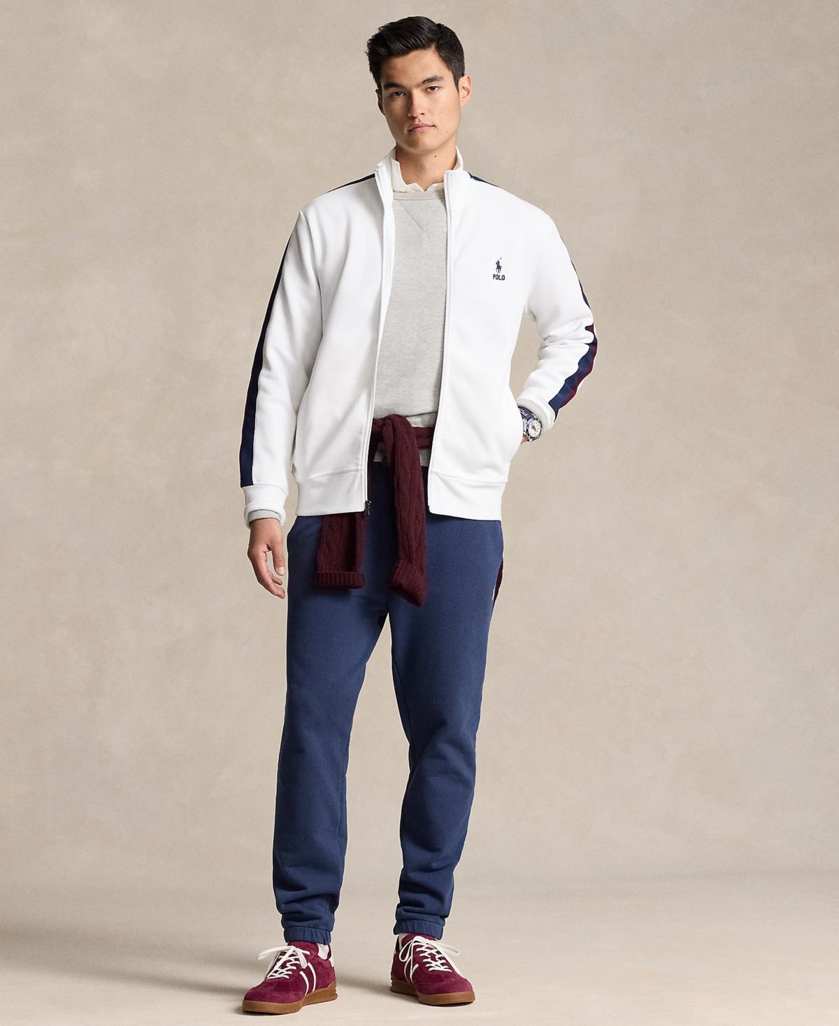 Men's Double-knit Mesh Track Jacket In White Multi Product Image