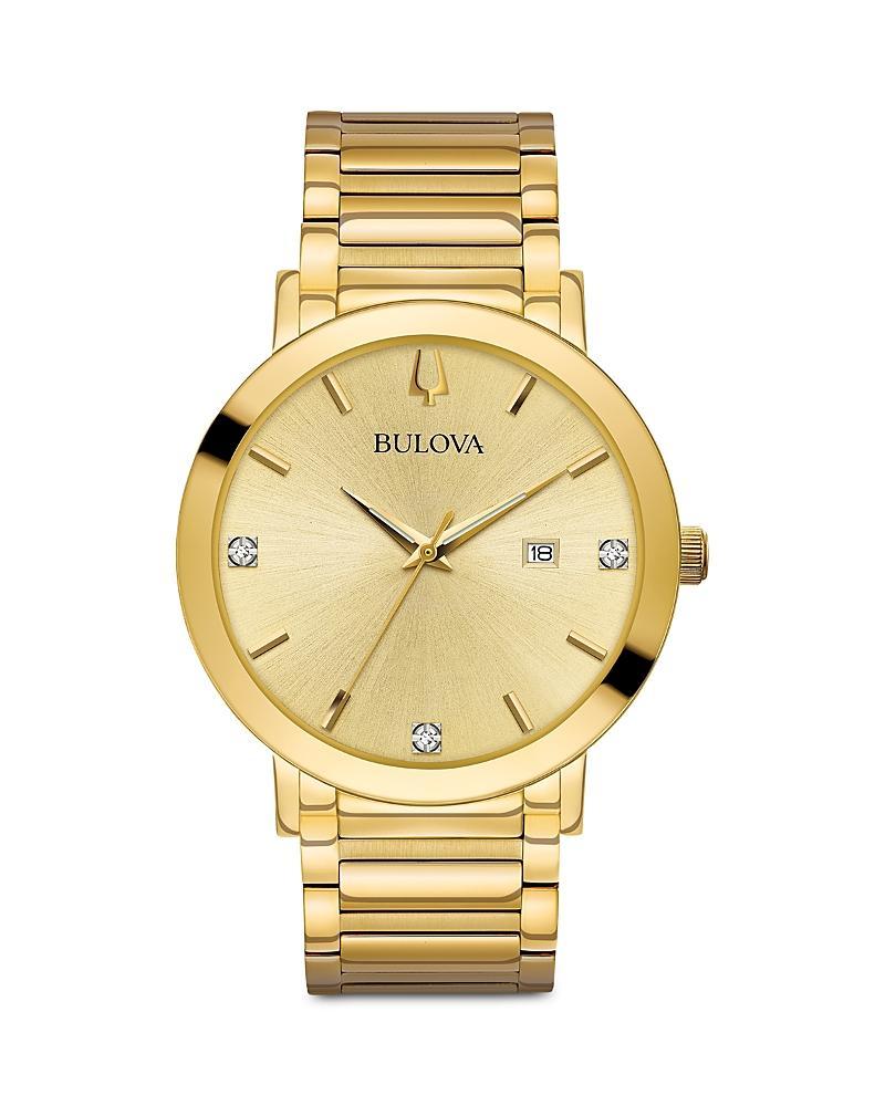 Bulova Mens Futuro Stainless Steel Bracelet Watch 42mm Product Image