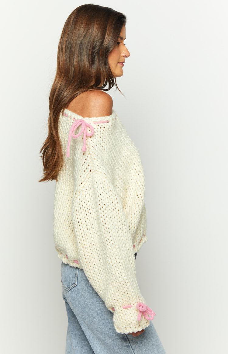 Bea Cream Sweater Product Image