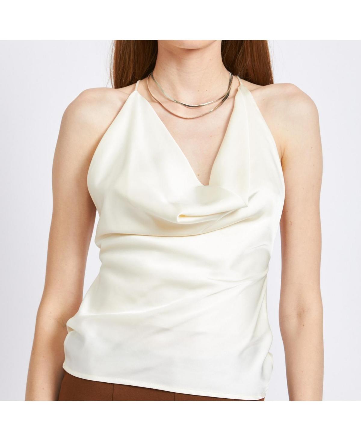 Emory Park Womens Lila Cowl Neck Top Product Image