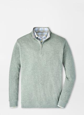 Peter Millar Crown Comfort Piqu Quarter Zip Pullover Product Image