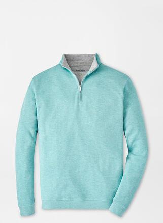 Peter Millar Crown Comfort Piqu Quarter Zip Pullover Product Image