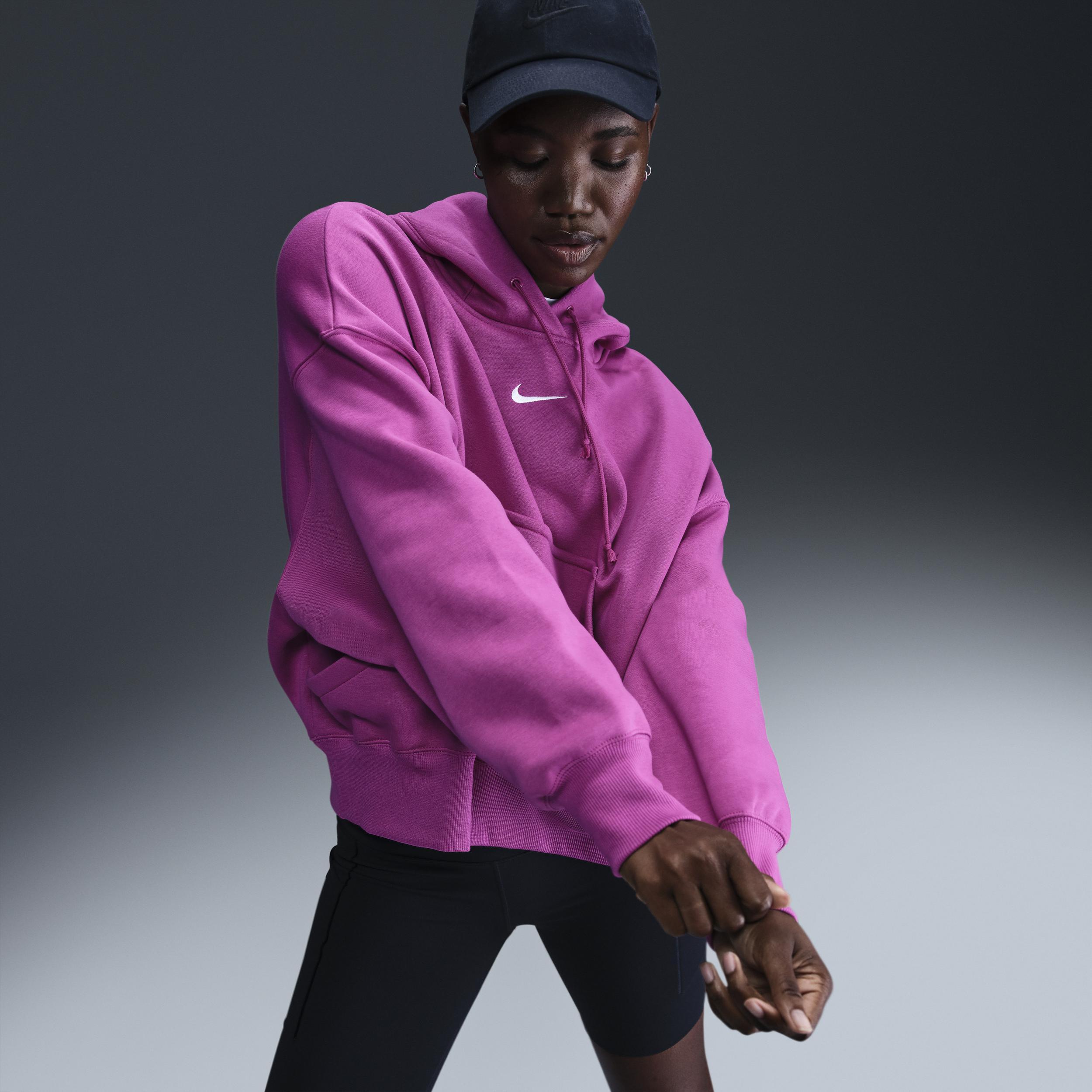 Women's Nike Sportswear Phoenix Fleece Over-Oversized Pullover Hoodie Product Image