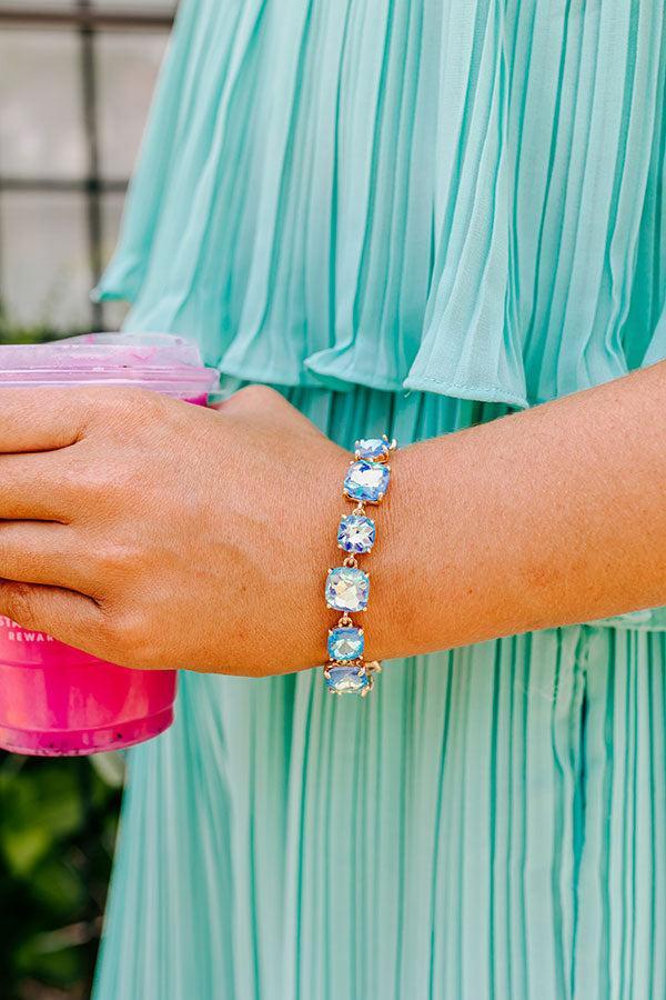 Stunning Vibes Bracelet In Aqua Product Image