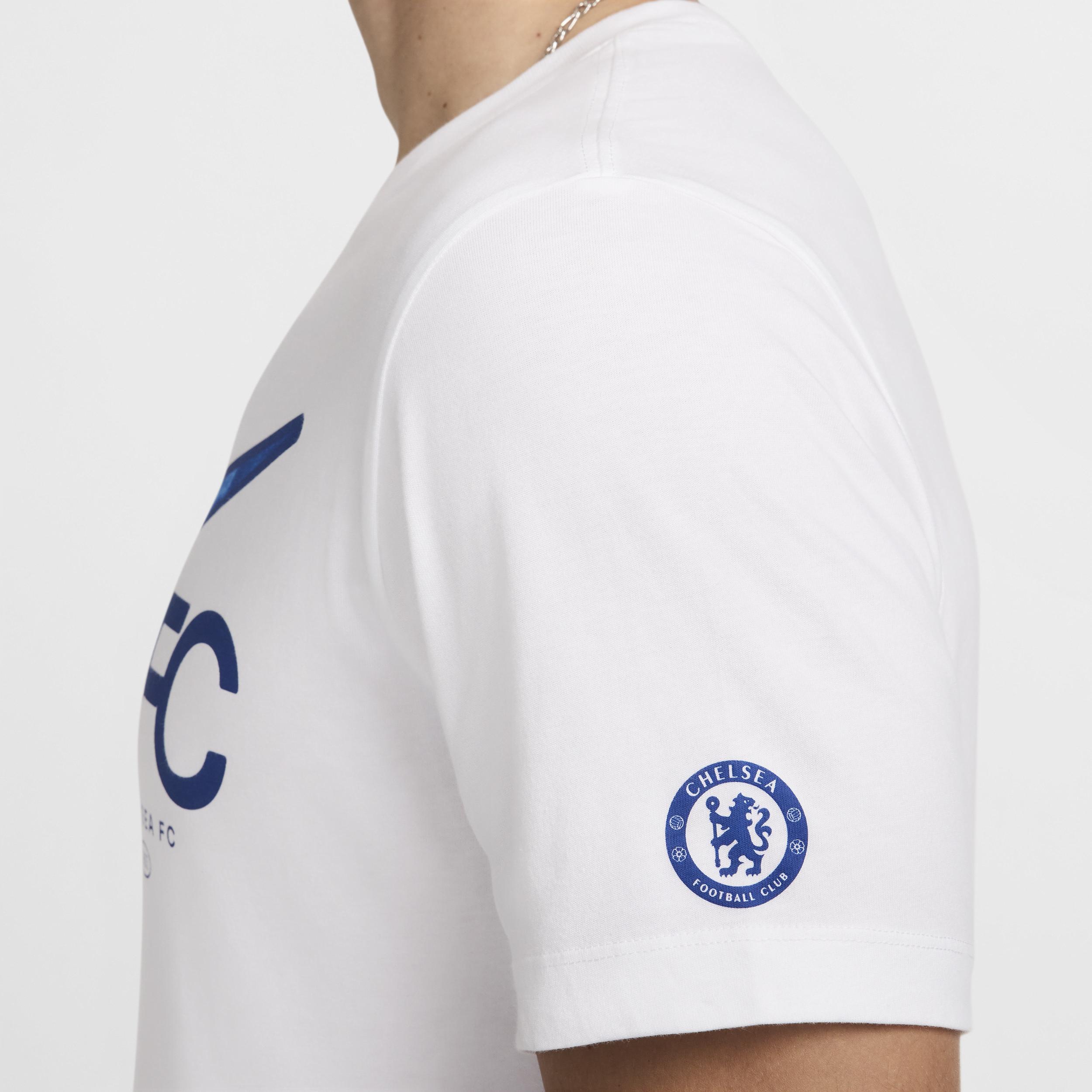 Chelsea FC Swoosh Nike Mens Soccer T-Shirt Product Image