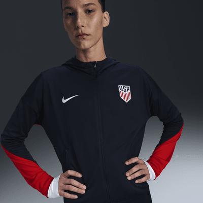 USMNT Strike Women's Nike Dri-FIT Soccer Hooded Track Jacket Product Image