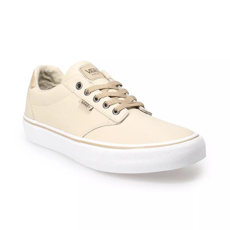 Vans Atwood DX Mens Leather Sneakers Brown Product Image