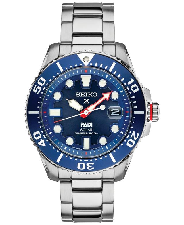 Seiko Mens Prospex Solar Stainless Steel Bracelet Watch 44mm Product Image