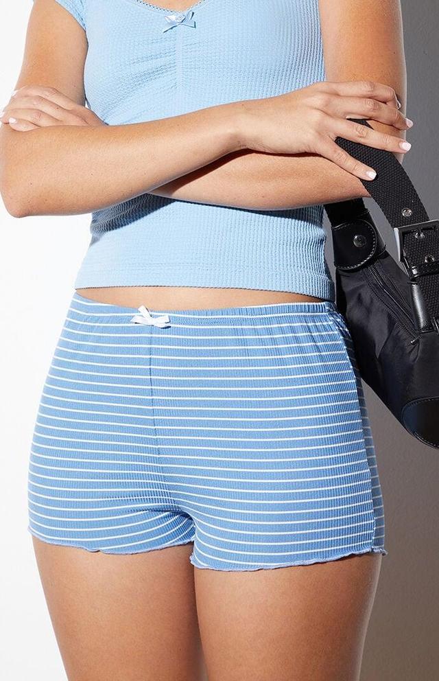 Women's Striped Lounge Shorts Product Image