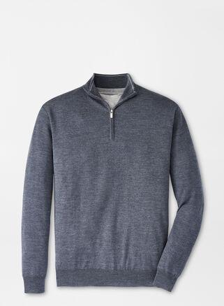 Mens Crown Soft Quarter-Zip Sweater Product Image