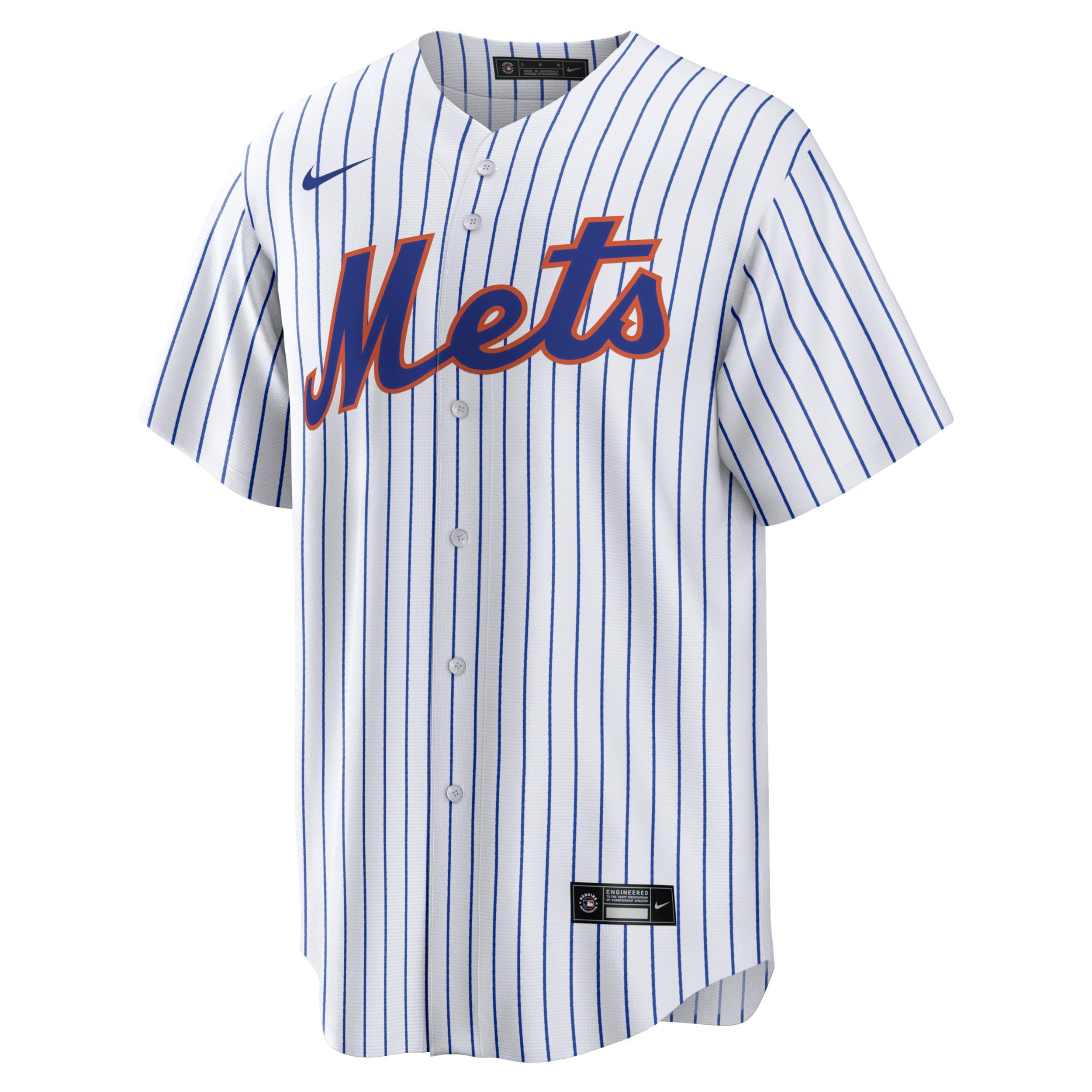 Nike Mens Darryl Strawberry White New York Mets Home Replica Player Jersey - White Product Image