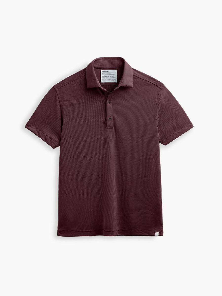 Men's Apollo Polo - Burgundy Product Image