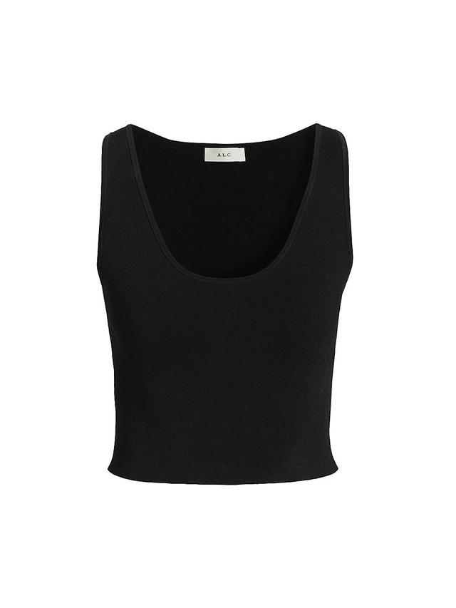 Cleo Knit Crop Top Product Image