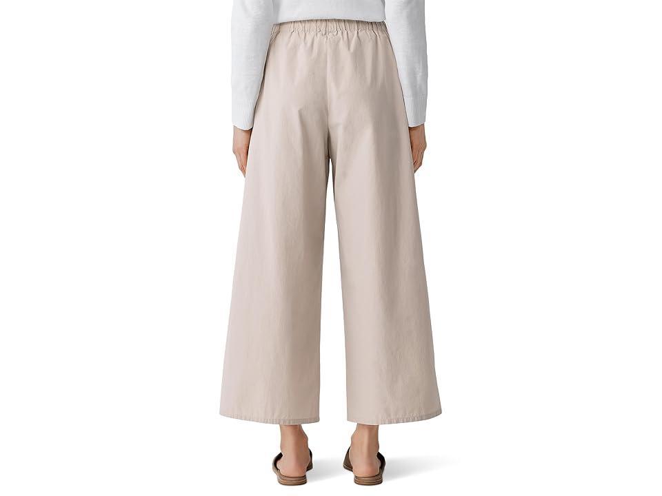 Eileen Fisher Petite Wide Ankle Pants (Wheat) Women's Casual Pants Product Image