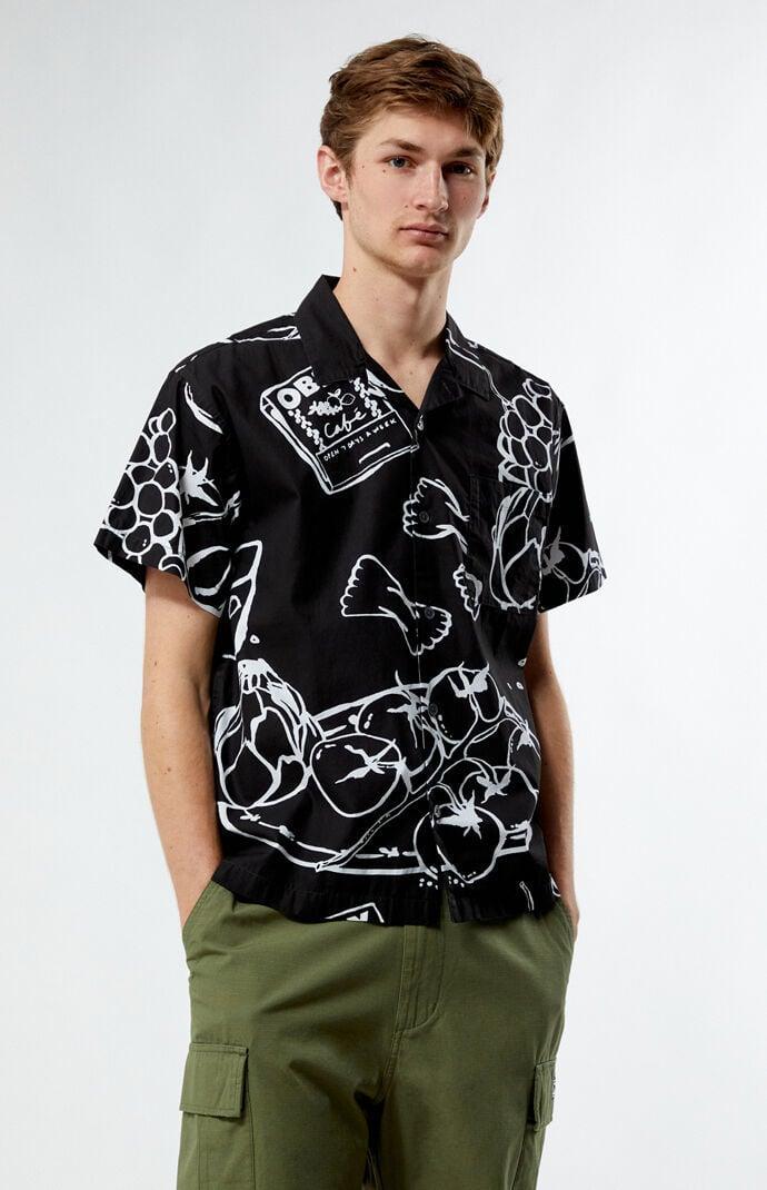 Obey Men's Still Life Woven Camp Shirt - Product Image