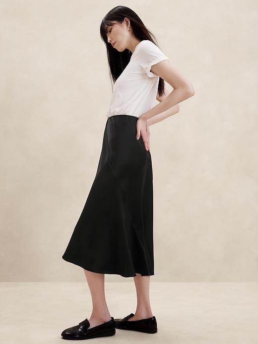 Midi Slip Skirt Product Image