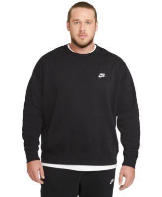 NIKE Club Sweatshirt In Black Product Image