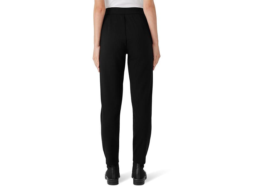 Tapered Pintuck Flex Ponte Ankle Pants Product Image