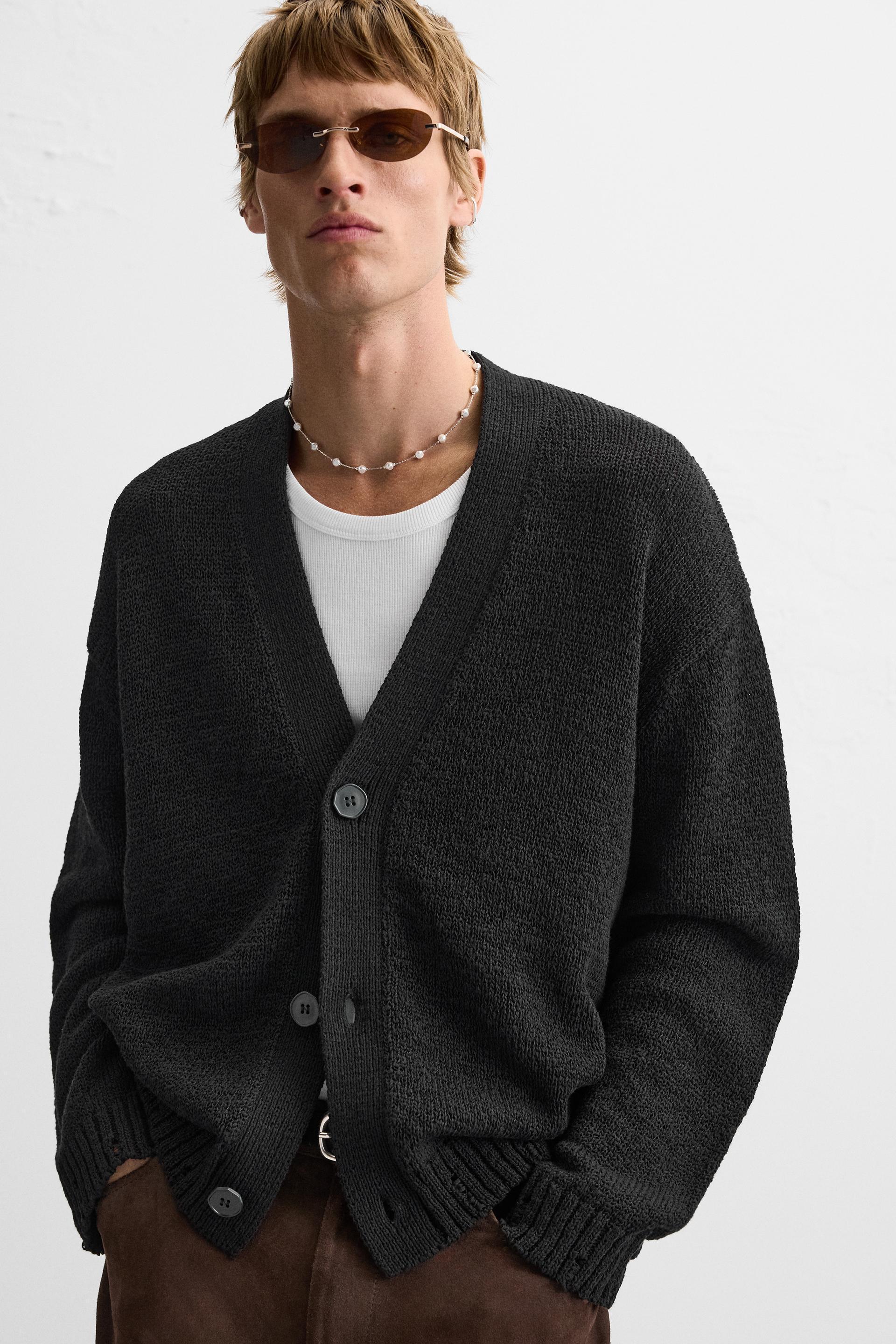 TEXTURED CARDIGAN Product Image