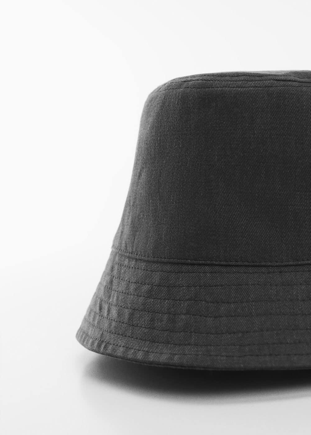 MANGO - Denim bucket hat - One size - Women Product Image