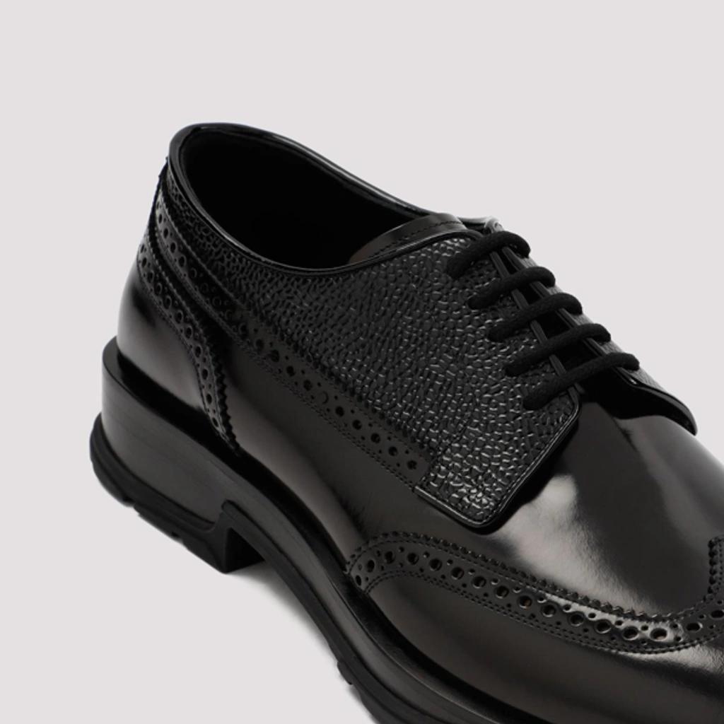 Derby Shoes In Black Product Image