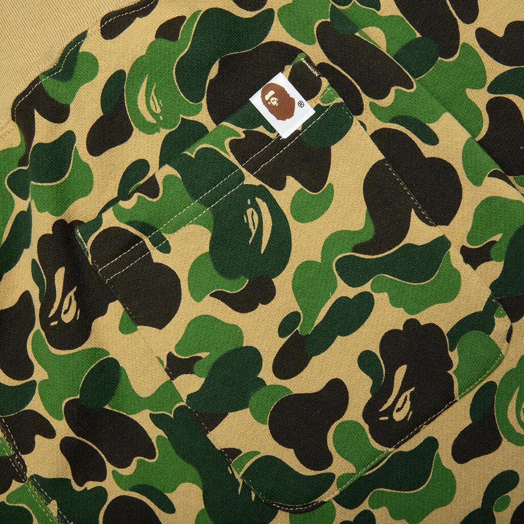 ABC Camo Crystal Stone Sweat Pants - Green Male Product Image