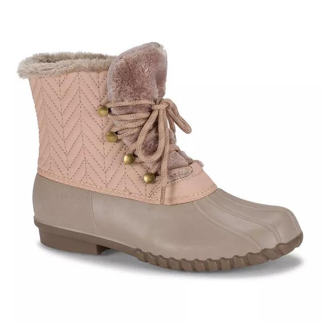 Baretraps Flash Womens Water Resistant Winter Boots Dusty Pink Product Image