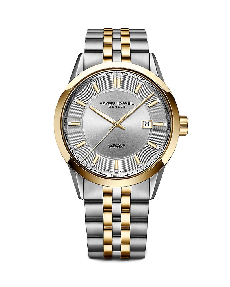 Womens Freelancer Date Stainless Steel Automatic Bracelet Watch Product Image