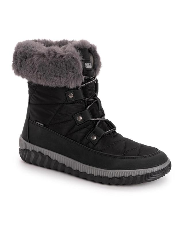 MUK LUKS Winnie Waverly Womens Winter Boots Green Product Image