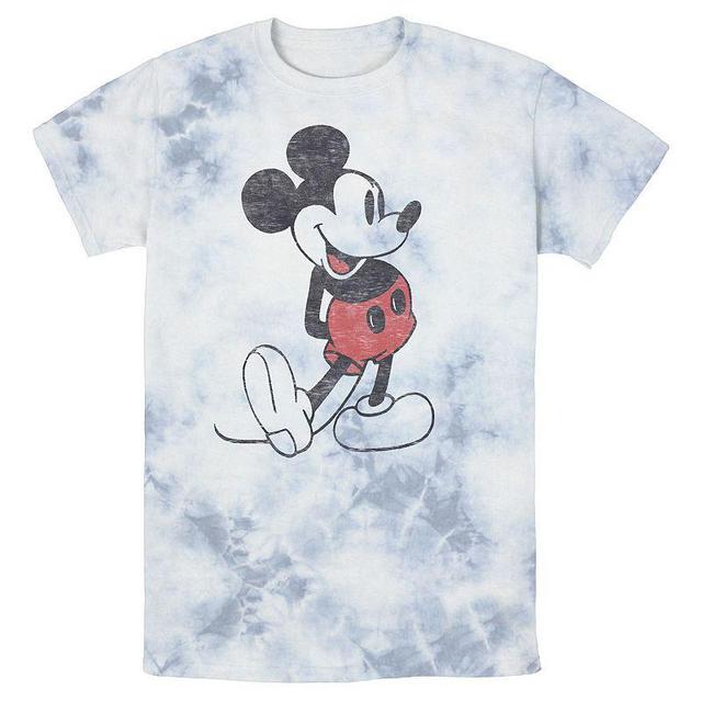 Mens Disney Mickey & Friends Mickey Mouse Vintage Portrait Bomabrd Wash Tee Multicolor Product Image