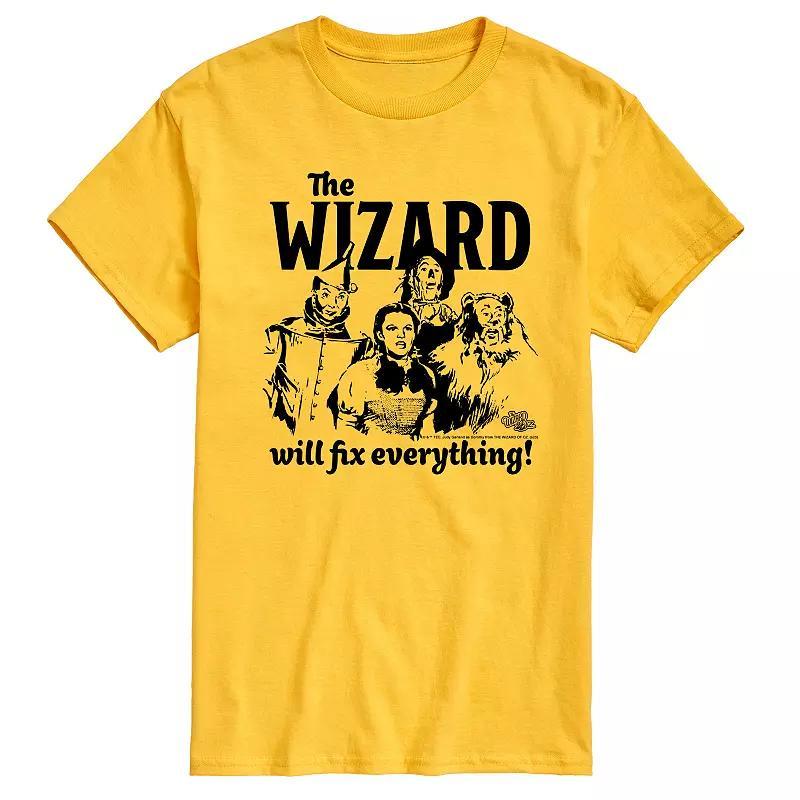 Mens Wizard Of Oz Wizard Will Fix Everything Graphic Tee Product Image