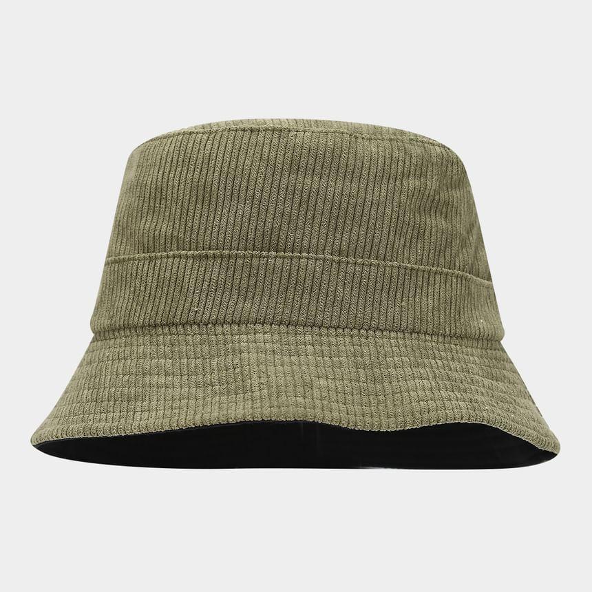 Plain Corduroy Bucket Hat Product Image