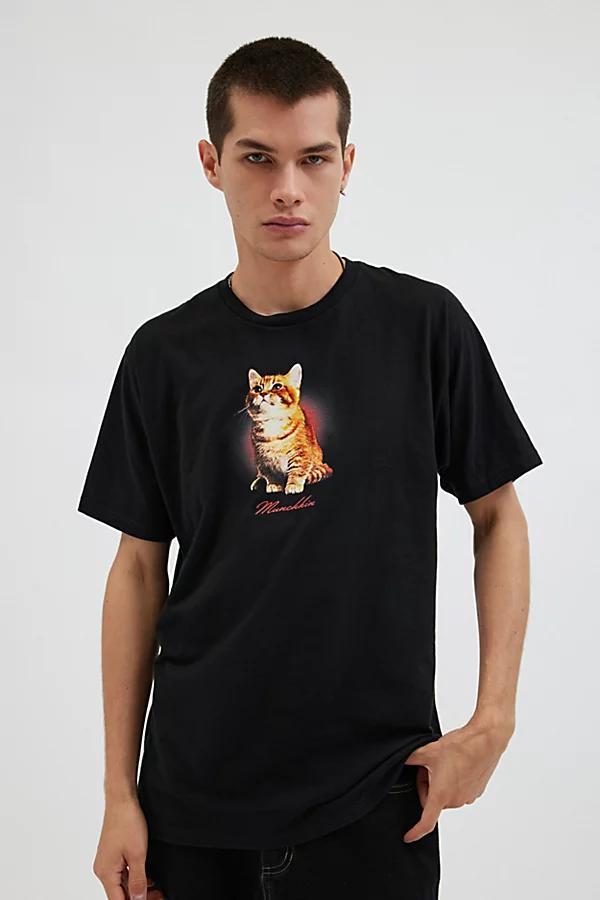 Munchkin Cat Tee Mens at Urban Outfitters Product Image