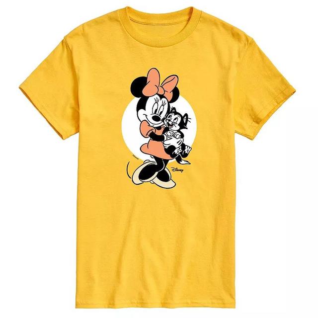 Disneys Minnie Mouse & Figaro Mens Graphic Tee Product Image