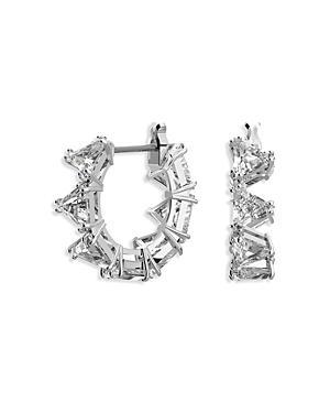 SWAROVSKI Millenia Triangle Cubic Zirconia Hoop Earrings Product Image