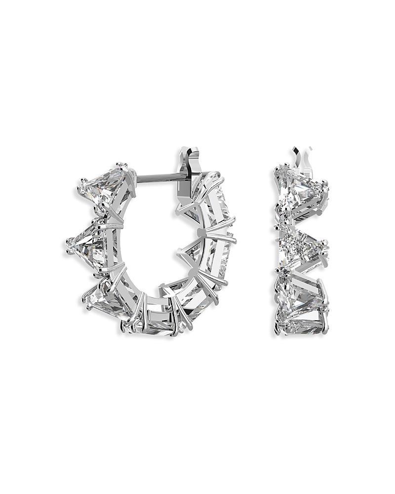 SWAROVSKI Millenia Triangle Cubic Zirconia Hoop Earrings Product Image