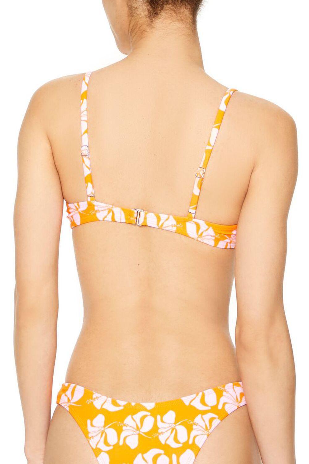 Tropical Floral Print Bikini Top | Forever 21 Product Image