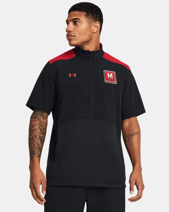 Men's UA Motivate Collegiate Short Sleeve Jacket Product Image