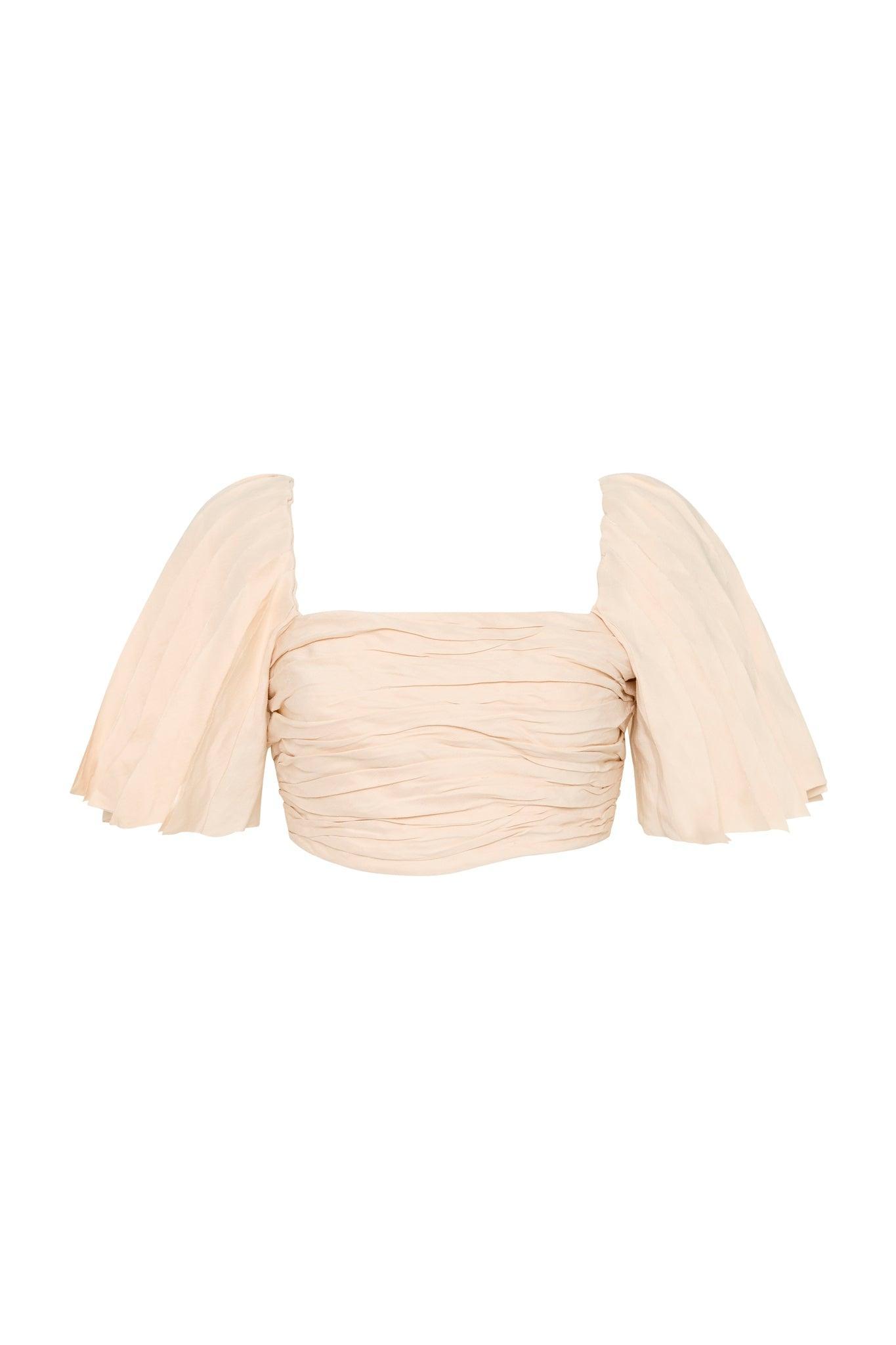 Cari Ruched Crop Top Product Image