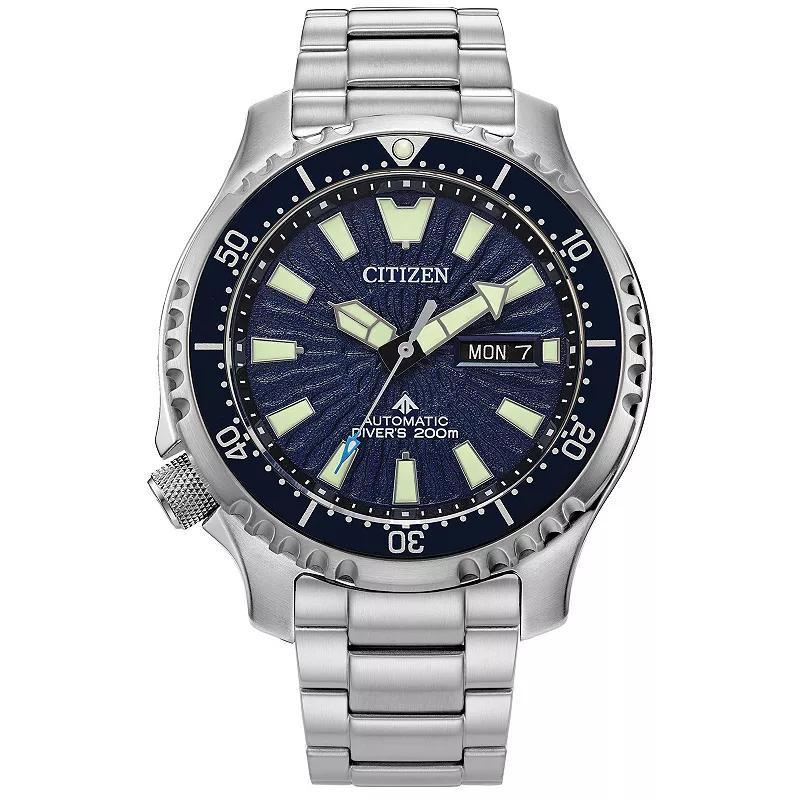 Citizen Mens Automatic Promaster Stainless Steel Bracelet Watch 44mm Product Image