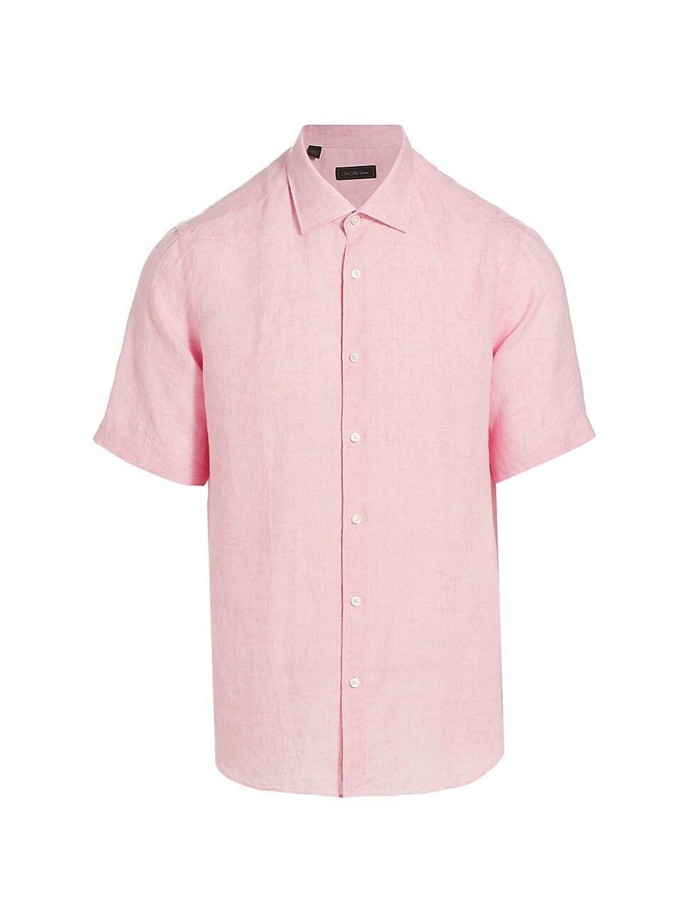 Mens COLLECTION Linen Short-Sleeve Shirt Product Image