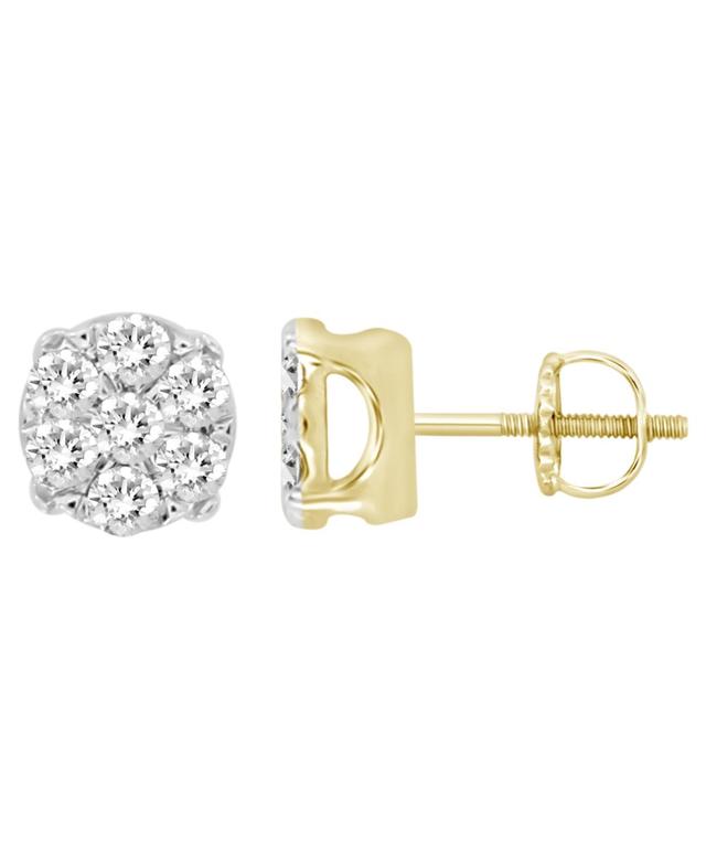 Mens Diamond (1/4 ct.t.w.) Earring Set in Yellow Gold Product Image