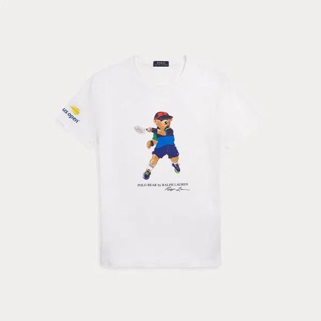 Us Open Polo Bear Jersey T-shirt In White Product Image