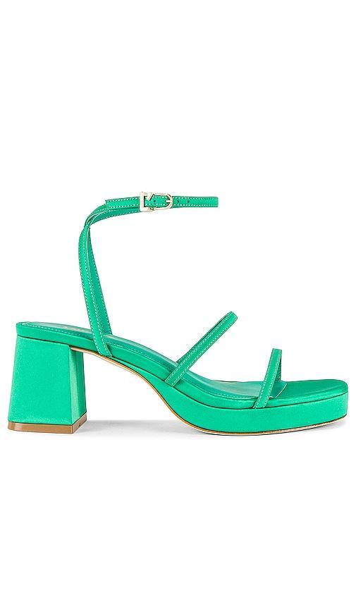 Larroude Gio Heel in Green. - size 8.5 (also in 5.5, 7, 9) Product Image