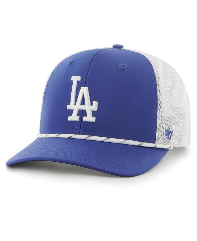 Mens 47 Royal Los Angeles Dodgers Burden Trucker Snapback Hat Product Image