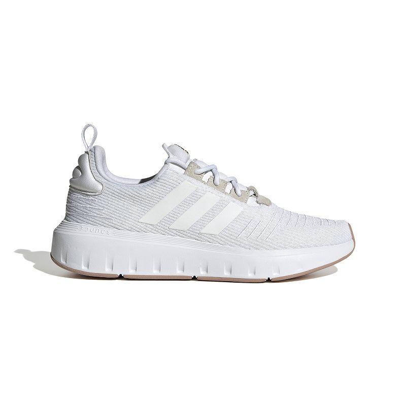 adidas Swift Run Womens Lifestyle Running Shoes White Product Image